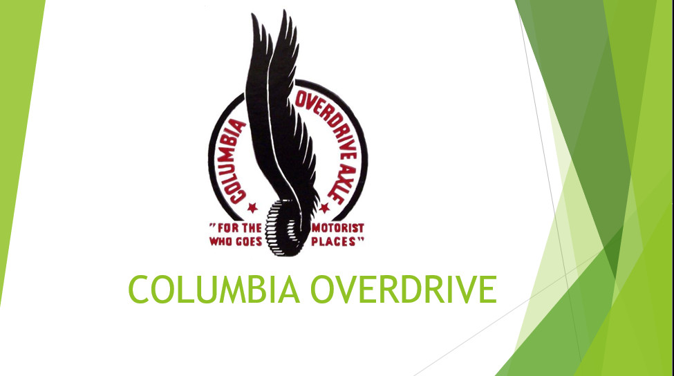 Columbia 2 Speed Axle Logo