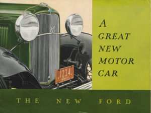 1932 Ford Brochure
