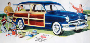 1950 Ford Woodie Ad