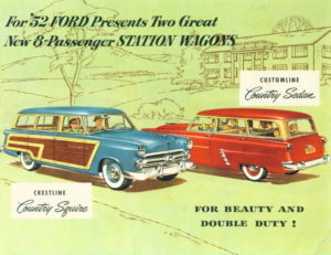 1952 Ford Station Wagon Ad