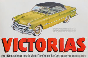 1951 Ford Victoria Ad