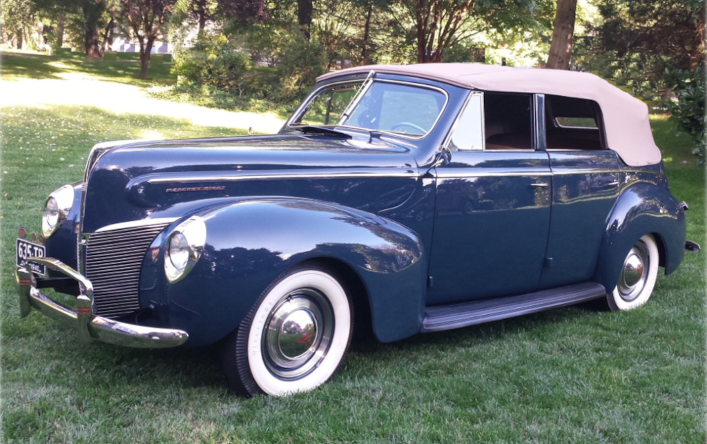 1940 Mercury 4 Door Convertible Sedan