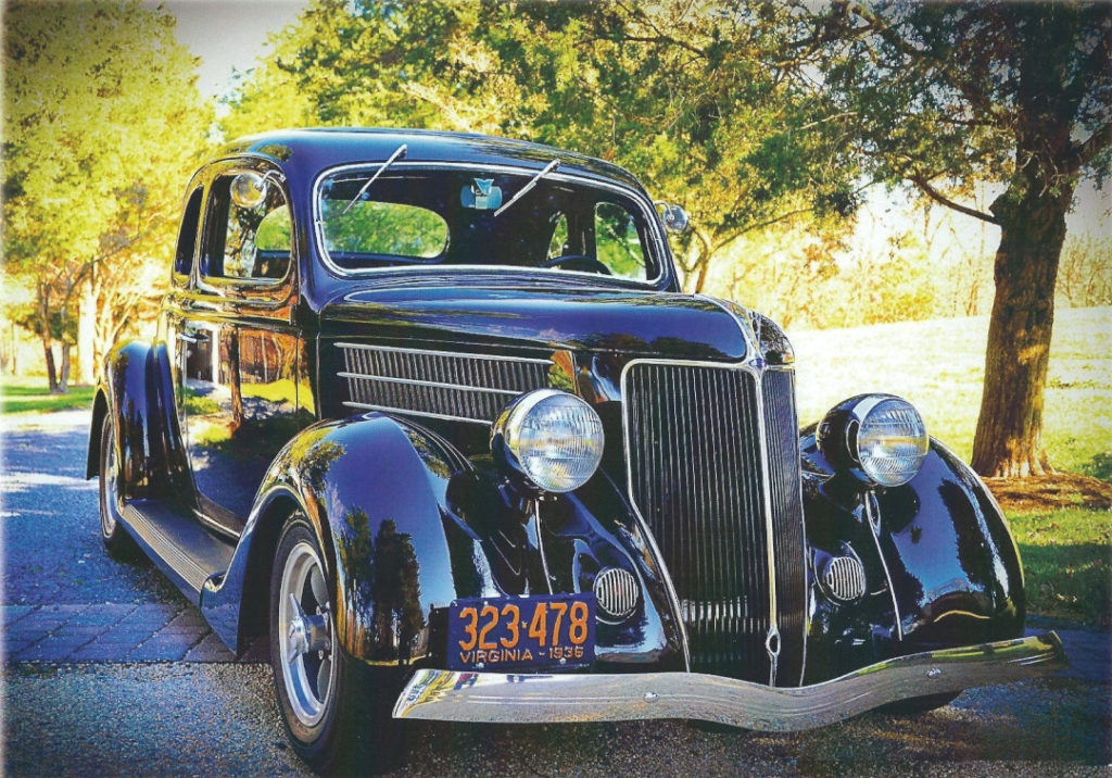 1936 Ford Deluxe 5 Window Coupe