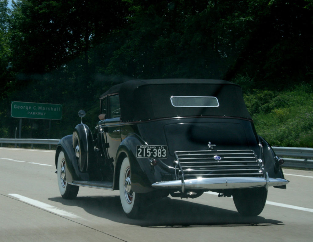1936 Lincoln K Convertible Sedan